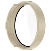 For Garmin Lily 2 PC + Tempered Film Integrated Watch Protective Case(Ivory White)