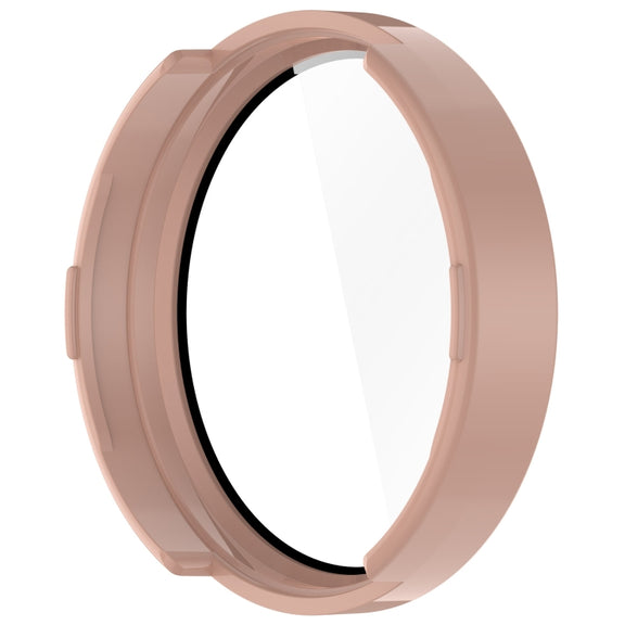 For Garmin Lily 2 PC + Tempered Film Integrated Watch Protective Case(Pink)