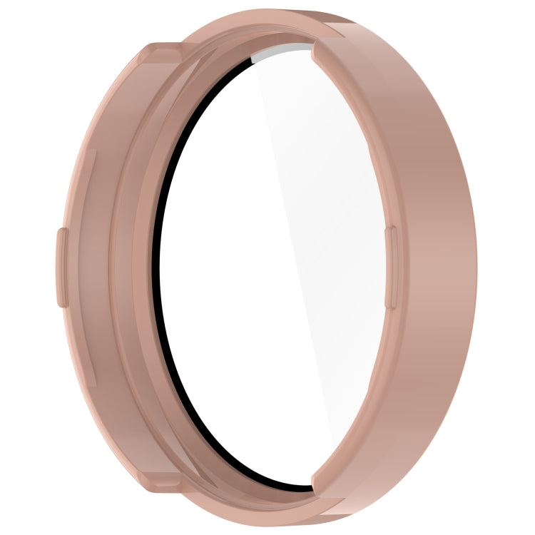 For Garmin Lily 2 PC + Tempered Film Integrated Watch Protective Case(Pink)