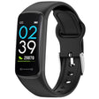 For Mambo Band 6S Solid Color Silver Buckle Silicone Watch Band(Black) - Watch Bands by PMC TechLife | Online Shopping South Africa | PMC TechLife