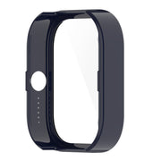 For CMF Watch Pro D395 PC + Tempered Film Integrated Watch Protective Case(Ink Blue)