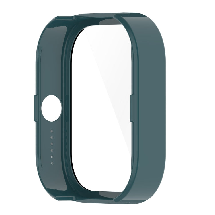 For CMF Watch Pro D395 PC + Tempered Film Integrated Watch Protective Case(Pine Green)