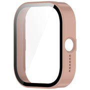 For CMF Watch Pro D395 PC + Tempered Film Integrated Watch Protective Case(Pink)