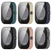 For CMF Watch Pro D395 PC + Tempered Film Integrated Watch Protective Case(Transparent)