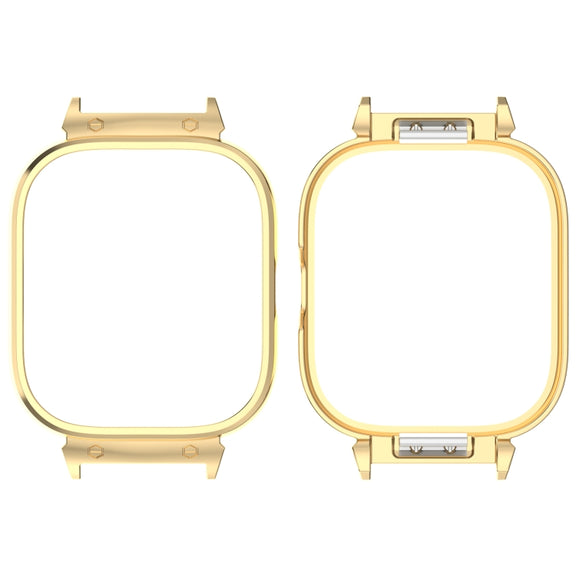 For CMF Watch Pro D395 20mm Metal Frame Watch Protective Case(Gold)
