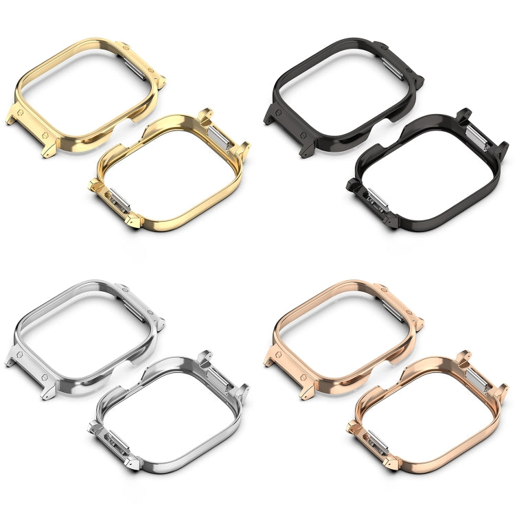 For CMF Watch Pro D395 20mm Metal Frame Watch Protective Case(Gold)
