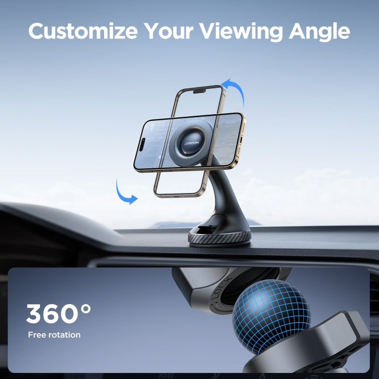 JOYROOM JR-ZS406 Magsafe Magnetic Car Phone Mount Windshield Holder(Black)