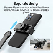 ZGA S01 Bluetooth Remote Control Detachable Tripod Selfie Stick(Black)