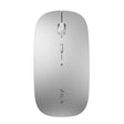 ZGA Chinchilla Dual Mode Wireless 2.4G + Bluetooth 5.0 Mouse(Silver) - free shipping - PMC TechLife - Order now!