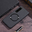 For Sony Xperia 1 VI CD Magsafe Magnetic Cloth Texture Phone Case(Black) - free shipping - PMC TechLife - Order now!