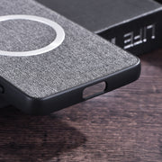 For Sony Xperia 1 VI CD Magsafe Magnetic Cloth Texture Phone Case(Black)