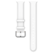 For CMF Watch Pro D395 22mm Round Tail Genuine Leather Watch Band(White)