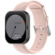 For CMF Watch Pro D395 22mm Round Tail Genuine Leather Watch Band(Pink) - Watch Bands by PMC TechLife | Online Shopping South Africa | PMC TechLife