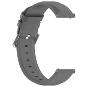 For CMF Watch Pro D395 / Watch Pro 2 22mm Round Tail Genuine Leather Watch Band(Grey)