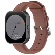 For CMF Watch Pro D395 / Watch Pro 2 22mm Round Tail Genuine Leather Watch Band(Brown)