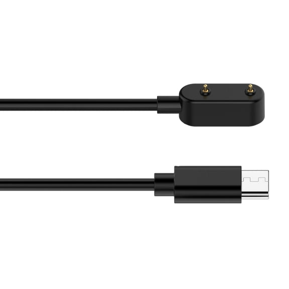 For Samsung Galaxy Fit 3 Smart Watch Charging Cable, Length: 1m, Port:USB-C / Type-C(Black)