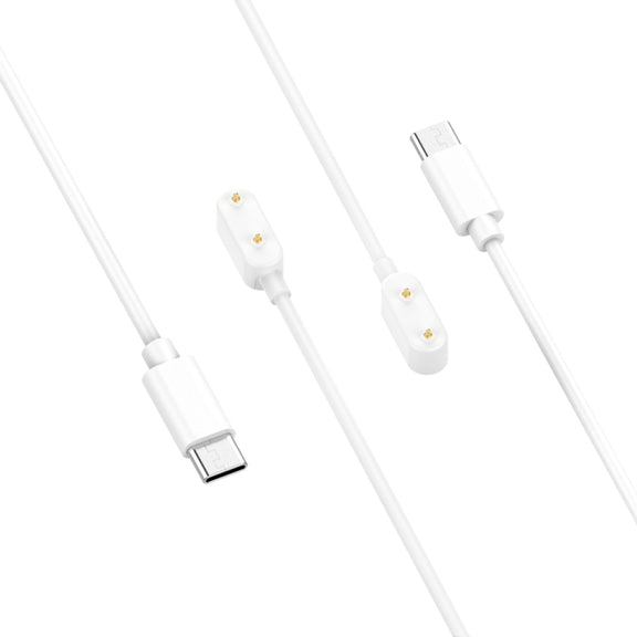 For Samsung Galaxy Fit 3 Smart Watch Charging Cable, Length: 1m, Port:USB-C / Type-C(White)
