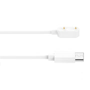 For Samsung Galaxy Fit 3 Smart Watch Charging Cable, Length: 1m, Port:USB-C / Type-C(White)