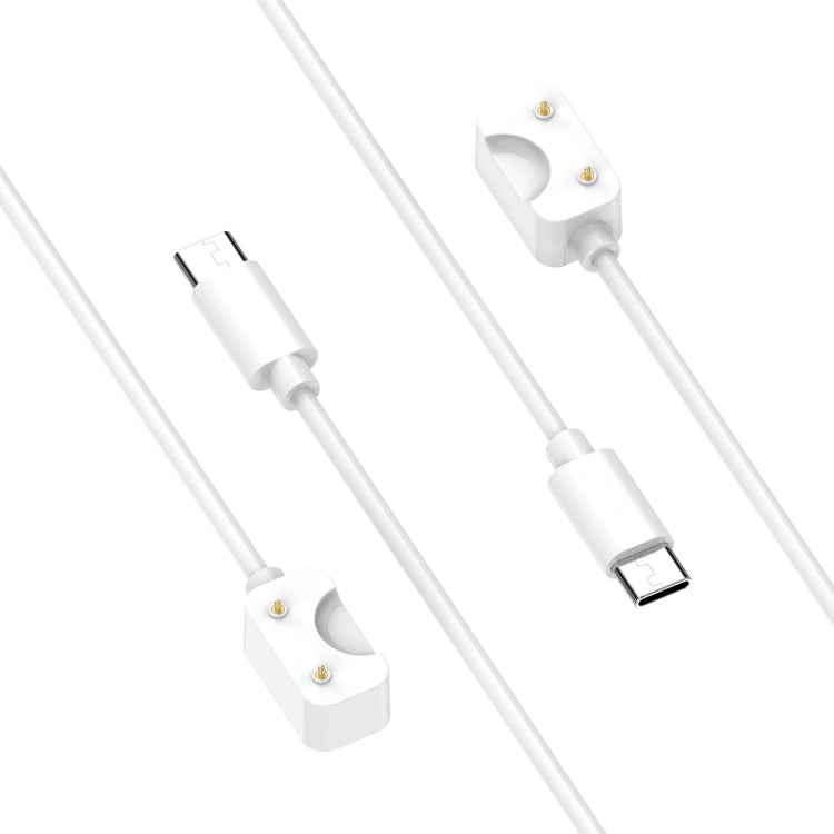 For Samsung Galaxy Fit 3 Official Style Smart Watch Charging Cable, Length: 55cm, Port:USB-C / Type-C(White)