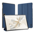 For Honor Pad 9 DUX DUCIS Domo Series Cloth Texture Magnetic Leather Tablet Case(Blue) - Honor by DUX DUCIS | Online Shopping South Africa | PMC TechLife | Buy Now Pay Later Mobicred