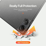 For Xiaomi Redmi Pad Pro 12.1 DUX DUCIS Domo Series Cloth Texture Magnetic Leather Tablet Case(Black)