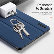 For Xiaomi Redmi Pad Pro 12.1 DUX DUCIS Domo Series Cloth Texture Magnetic Leather Tablet Case(Blue)