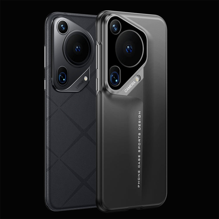 For Huawei Pura 70 Ultra GKK Blade Ultra-thin Full Coverage Phone Case(Black)
