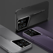 For iPhone 15 Pro GKK Blade Ultra-thin Full Coverage Phone Case(Purple)