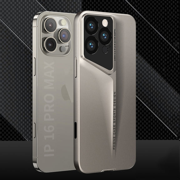 For iPhone 16 Pro Max GKK Blade Ultra-thin Full Coverage Phone Case(Gold)