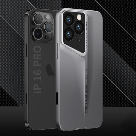 For iPhone 16 Pro GKK Blade Ultra-thin Full Coverage Phone Case(Grey)