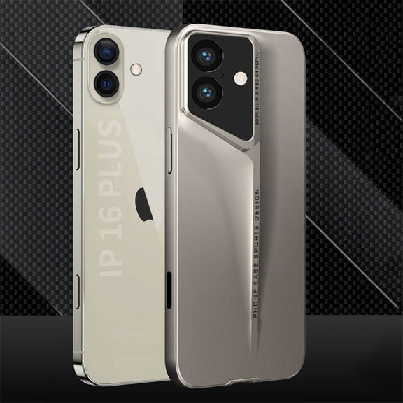 For iPhone 16 GKK Blade Ultra-thin Full Coverage Phone Case(Gold)