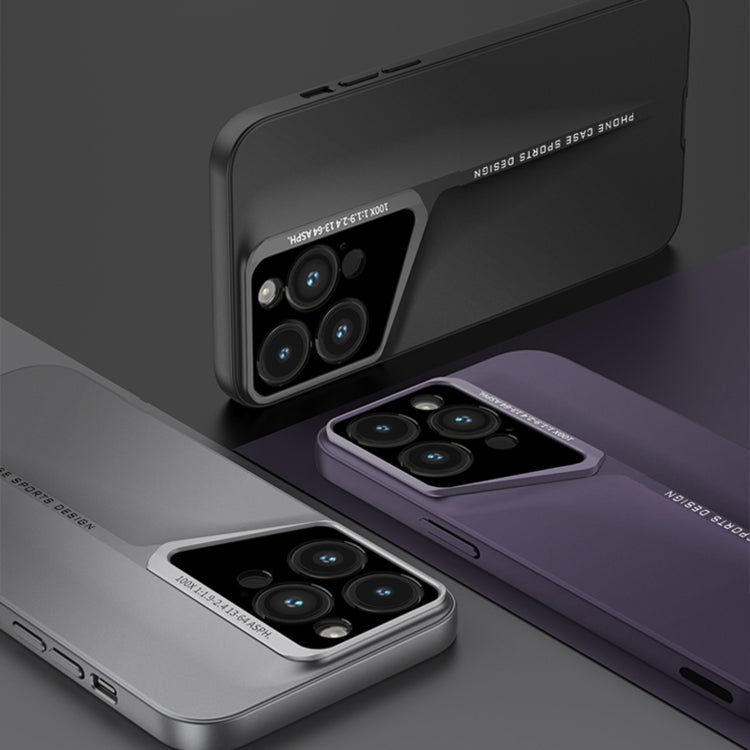 For iPhone 16 Plus GKK Blade Ultra-thin Full Coverage Phone Case(Black)