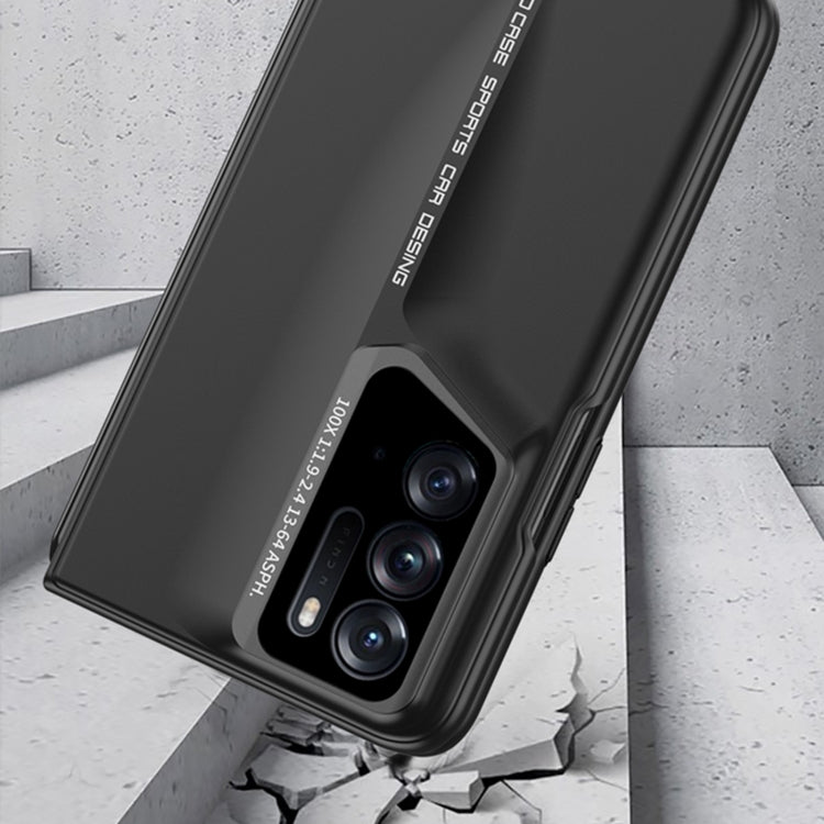 For OPPO Find N GKK Integrated Blade Ultra-thin Full Coverage Phone Case(Black)