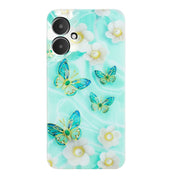For Xiaomi Redmi 13C 4G Colorful Painting Pattern TPU Phone Case(Butterflies)