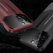 For iPhone 15 Pro Max GKK Imitation Ultimate Design All-inclusive Shockproof Phone Case(Balck)