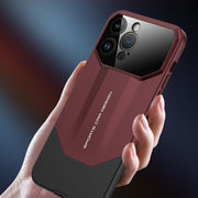 For iPhone 15 Pro Max GKK Imitation Ultimate Design All-inclusive Shockproof Phone Case(Balck)