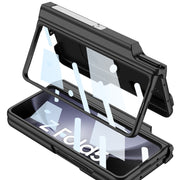 For Samsung Galaxy Z Fold5 GKK Integrated Magnetic Armor Full Coverage Phone Case(Brushed Texture)