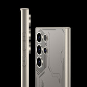 For Samsung Galaxy S23 Ultra 5G GKK AG Craft Skin Feel Exploration Edition Full Coverage Phone Case(Black)