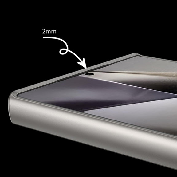 For Samsung Galaxy S23 Ultra 5G GKK AG Craft Skin Feel Exploration Edition Full Coverage Phone Case(Black)