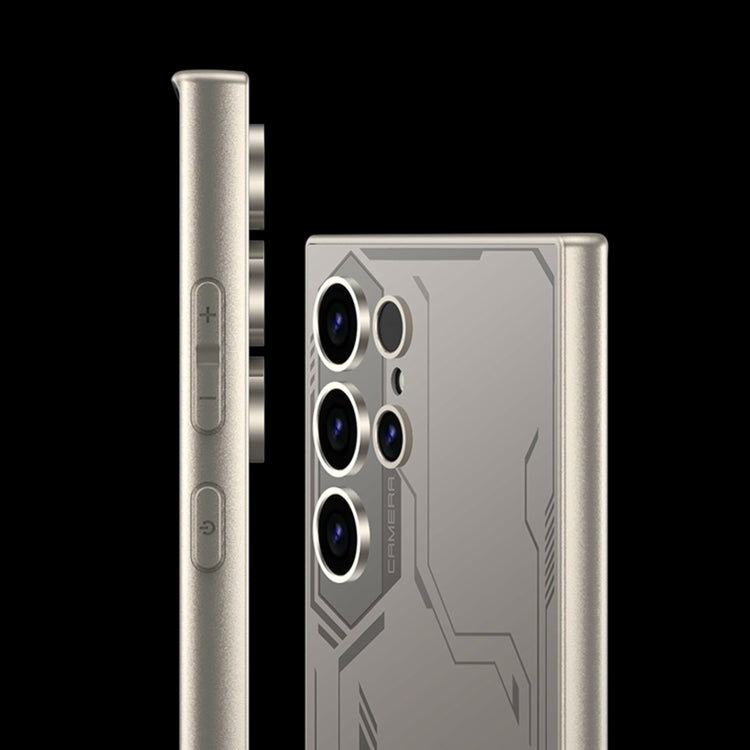 For Samsung Galaxy S23 Ultra 5G GKK AG Craft Skin Feel Exploration Edition Full Coverage Phone Case(Grey)