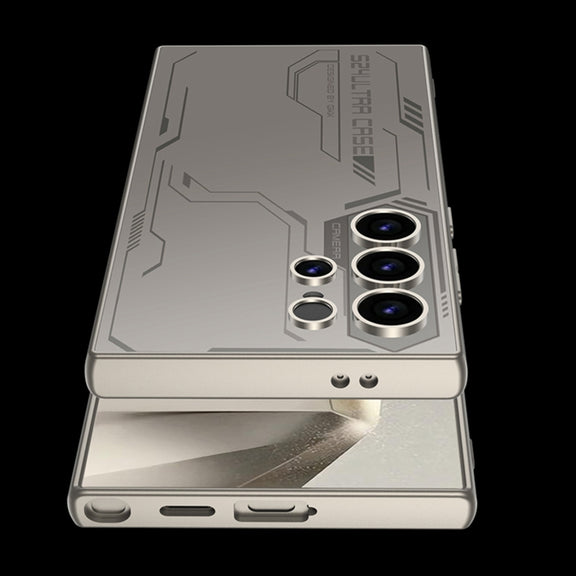 For Samsung Galaxy S23 Ultra 5G GKK AG Craft Skin Feel Exploration Edition Full Coverage Phone Case(Grey)