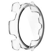 For Garmin Forerunner 165 / 165 Music PC + Tempered Film Integrated Watch Protective Case(Transparent)