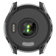 For Garmin Forerunner 165 / 165 Music PC + Tempered Film Integrated Watch Protective Case(Transparent)