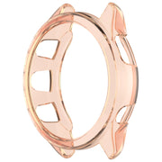 For Garmin Forerunner 165 / 165 Music Half Pack Hollow TPU Watch Protective Case(Transparent Pink)