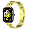 For  Xiaomi Redmi Watch 4 Five-bead Butterfly Buckle Metal Watch Band(Gold) - Watch Bands by PMC TechLife | Online Shopping South Africa | PMC TechLife