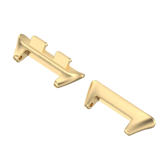 For Honor Band 9 1 Pair Stainless Steel Metal Watch Band Connector(Gold)