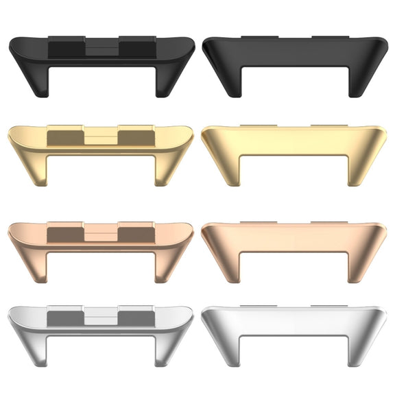 For Honor Band 9 1 Pair Stainless Steel Metal Watch Band Connector(Gold)