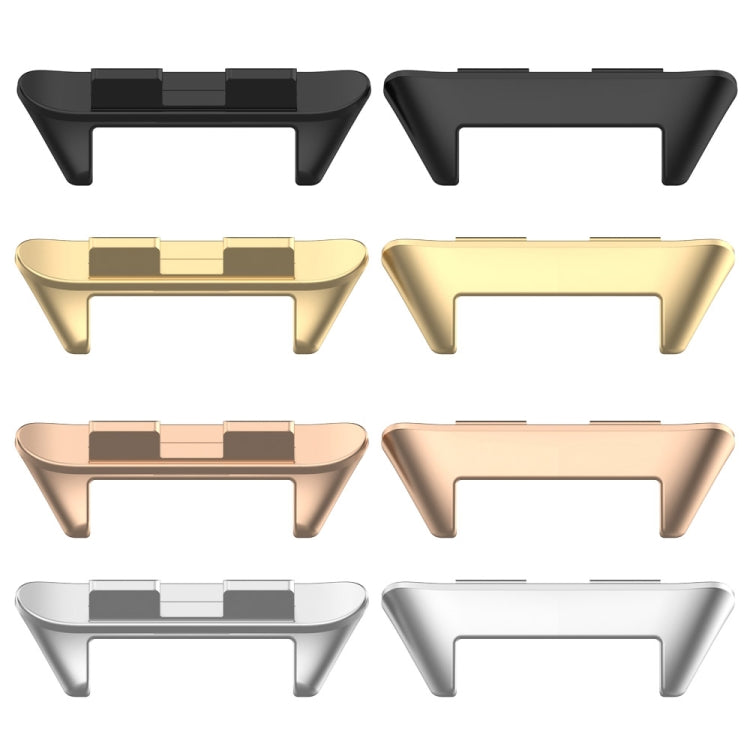 For Honor Band 9 1 Pair Stainless Steel Metal Watch Band Connector(Gold)
