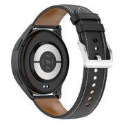 For Xiaomi Watch 2 22mm Genuine Leather Watch Band(Black)