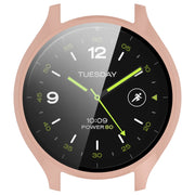 For Xiaomi Watch 2 PC + Tempered Film Integrated Watch Protective Case(Pink)
